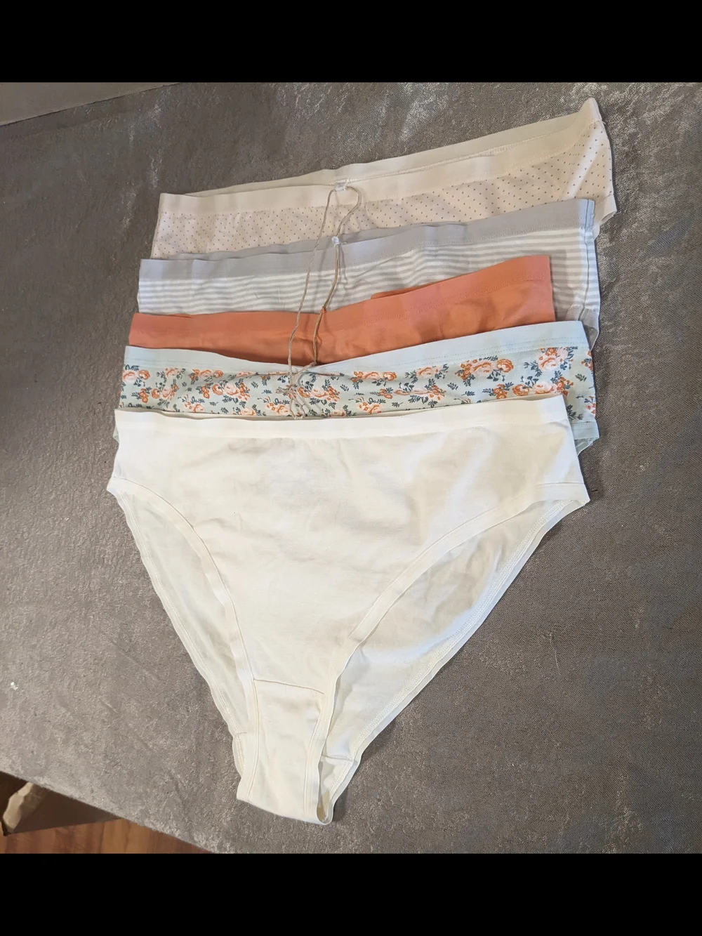 Serra Women's 5-Pack Tagless Brief Panties — Size XL